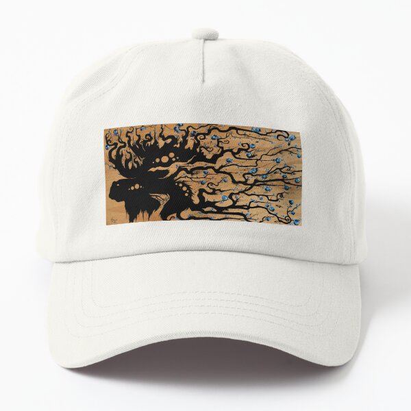 Blueberry Moose Dad Hat
