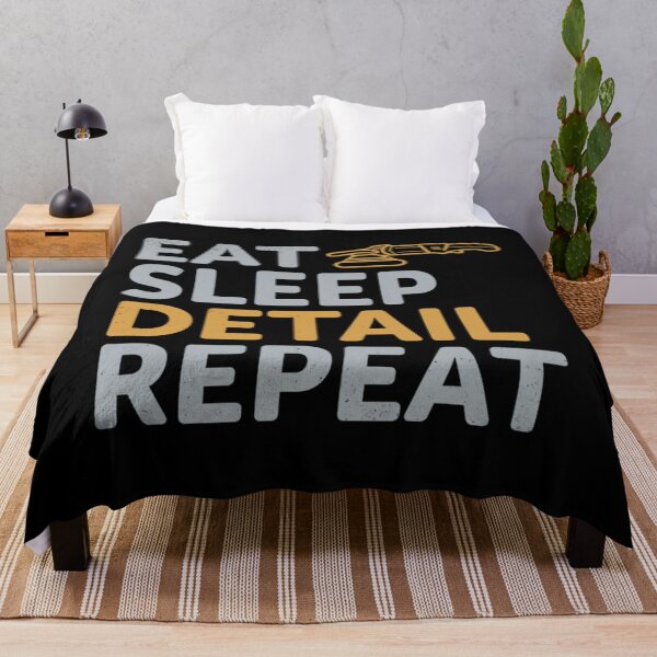 Item preview, Car Detailer T-ShirtEat, sleep, detail, repeat designed and sold by Dianllena.