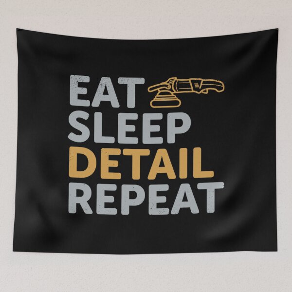 Item preview, Car Detailer T-ShirtEat, sleep, detail, repeat designed and sold by Dianllena.