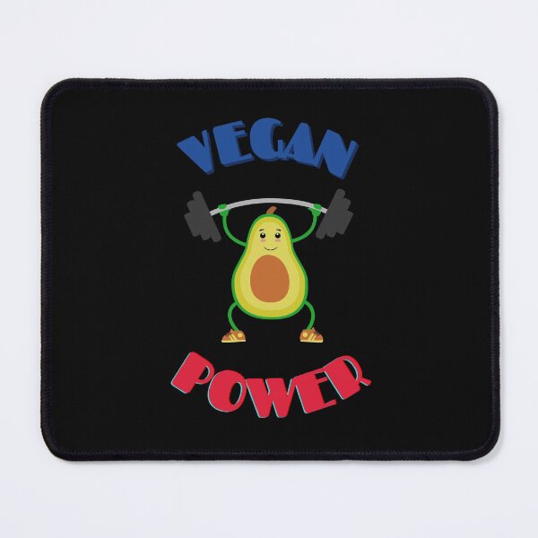 Item preview, Vegan Power Avocado Lifting Weights designed and sold by Terisdesign.