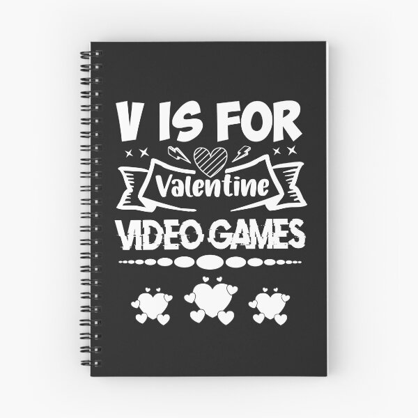 Item preview, V Is For Valentine Video Games Valentines Day 2022 designed and sold by BhavyaBathla.