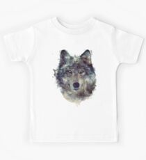 Wolf // Durchhalte dich Kinder T-Shirt