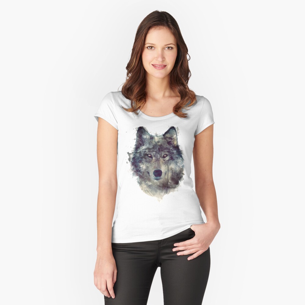 Item preview, Fitted Scoop T-Shirt designed and sold by AmyHamilton.
