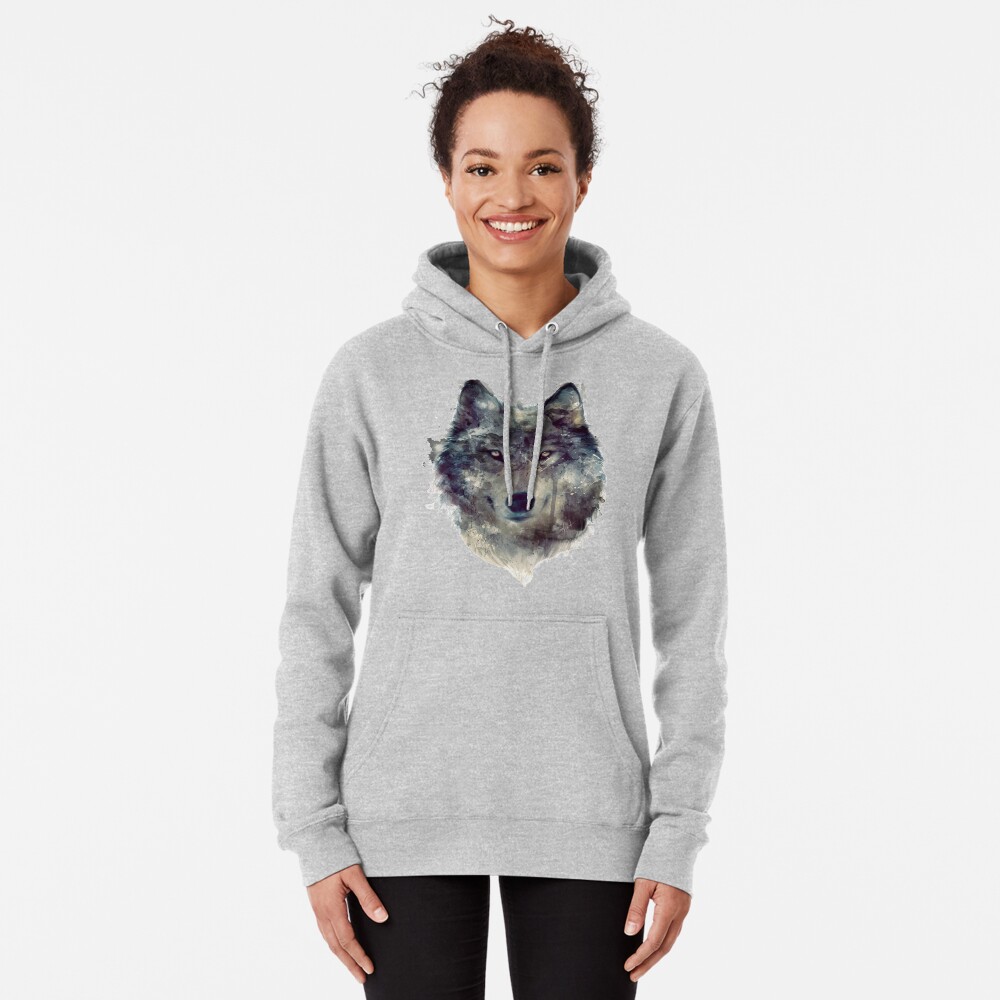 Wolf // Persevere Pullover Hoodie
