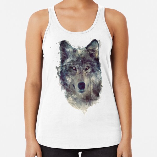 Wolf // Persevere Racerback Tank Top