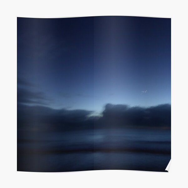 Blue Morning Poster