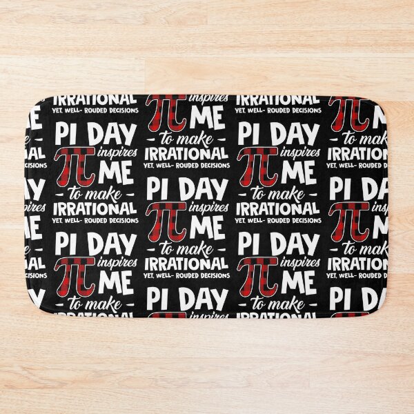 Item preview, Buffalo Plaid Pi Symbol Pi Day Inspires Me Math Lover Gifts designed and sold by Teobaldo.