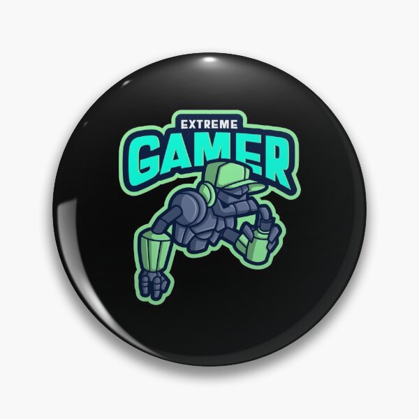 Item preview, Extreme Gamer with Angry Robot designed and sold by PRIVARSHU.