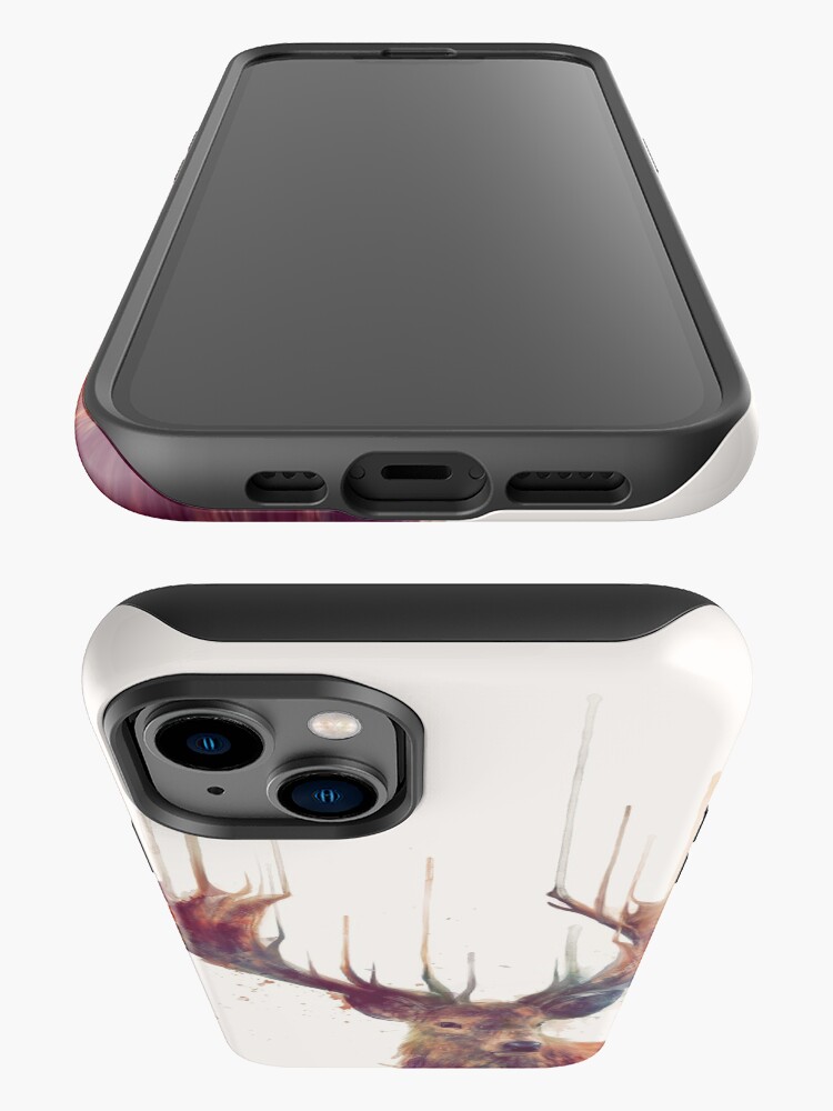 Thumbnail 3 of 4, iPhone Case, Red Deer designed and sold by Amy Hamilton.