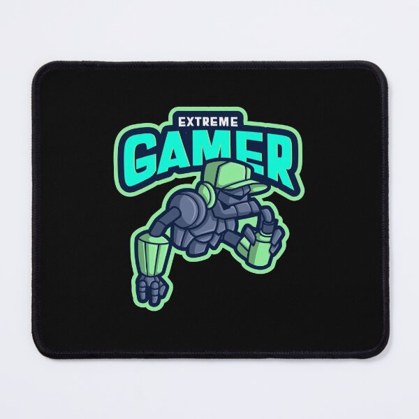 Item preview, Extreme Gamer with Angry Robot designed and sold by PRIVARSHU.