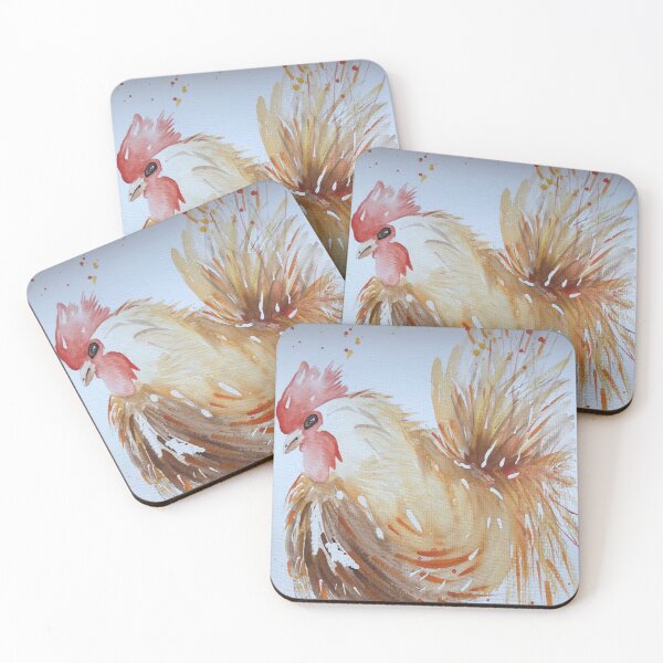 Item preview, Abstract Chicken designed and sold by lilacshoes_art.
