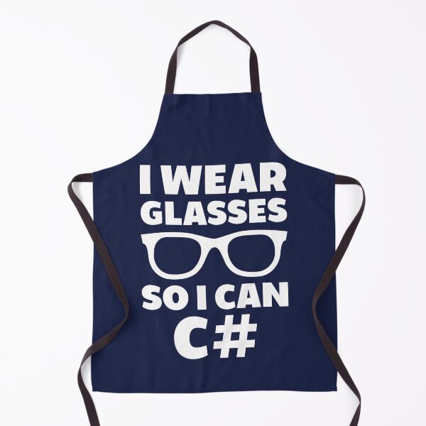 Item preview, I Wear Glasses So I Can C# designed and sold by TashaVector.
