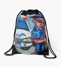 The Intercept (Final Version) Drawstring Bag