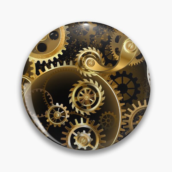 Item preview, Seamless Steampunk Brass Gears designed and sold by Blackmoon9.