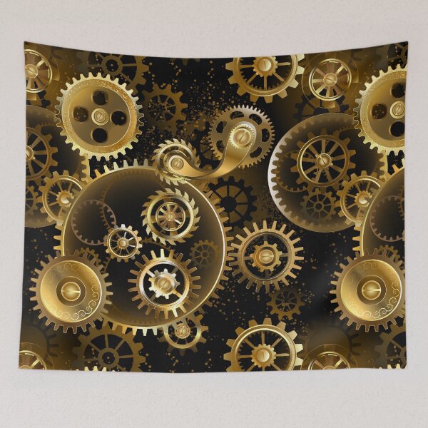Item preview, Seamless Steampunk Brass Gears designed and sold by Blackmoon9.