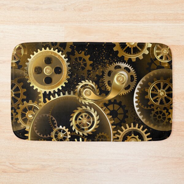 Item preview, Seamless Steampunk Brass Gears designed and sold by Blackmoon9.