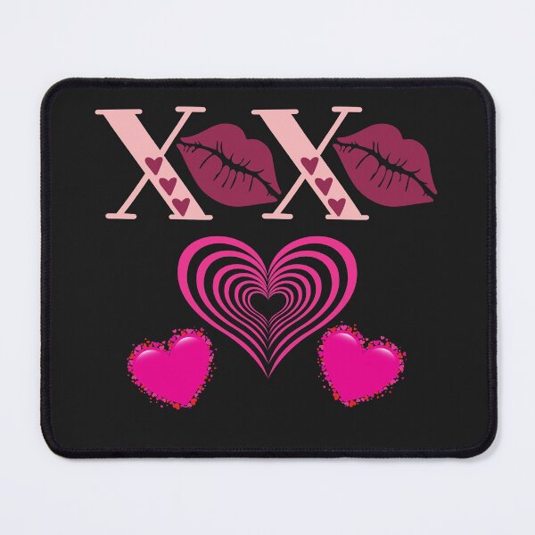 Item preview, XOXO Lips Kisses Hearts Happy Valentines Day 2022 designed and sold by BhavyaBathla.