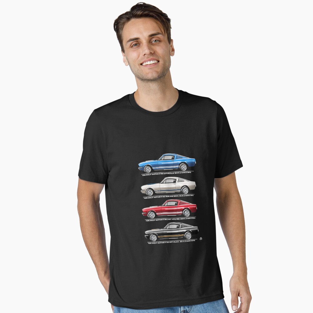 Classic Dotted Mustangs Tee Classic Dotted Mustangs Tee