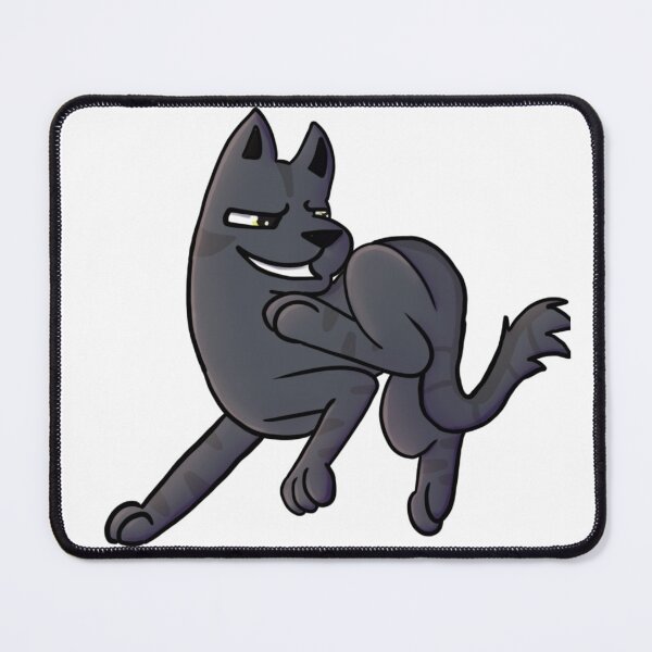 Item preview, Smug Black Cat Jump designed and sold by DolmanceWorks.
