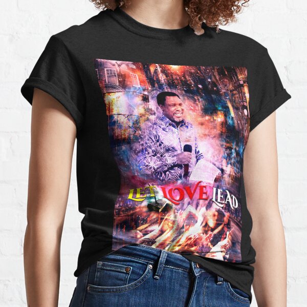 Let Love Lead - Motivation, Inspiration, Christian, Africa, Tb Joshua, Nigeria Classic T-Shirt
