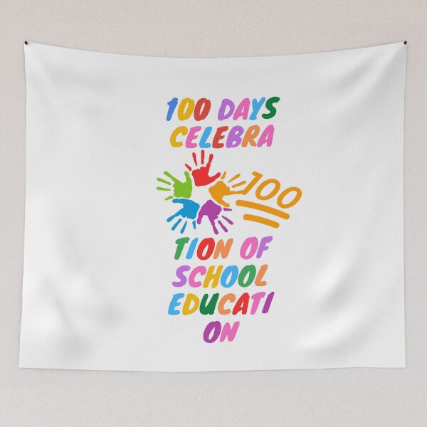 Item preview, 100 days celebration of school education designed and sold by SENMARO100.