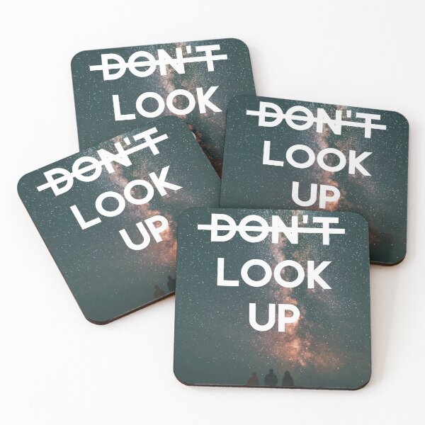 Item preview, don't look up - Look at the sky in space designed and sold by Quote Frame.