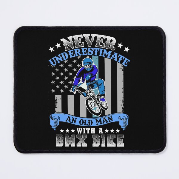 Item preview, NEVER UNDERESTIMATE AN OLD MAN - BMX designed and sold by Anderson456.