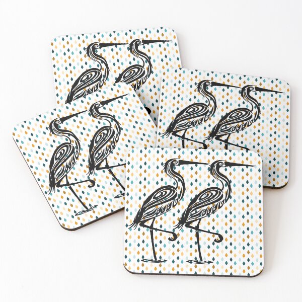 Item preview, Repeating flamingo biology  designed and sold by MsArtyCrafts.