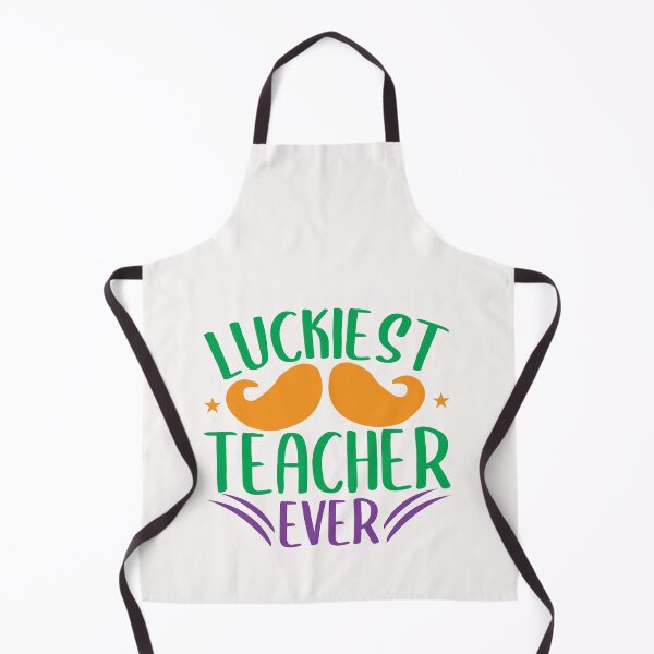 Item preview, Luckiest Teacher Ever designed and sold by AuroraApparel.