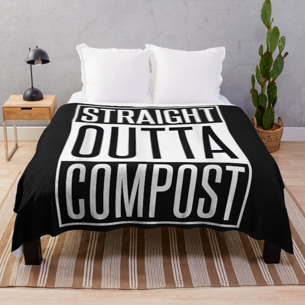 Item preview, Straight Outta Compost - Funny Tshirt for Gardening designed and sold by DavidRobbins7.