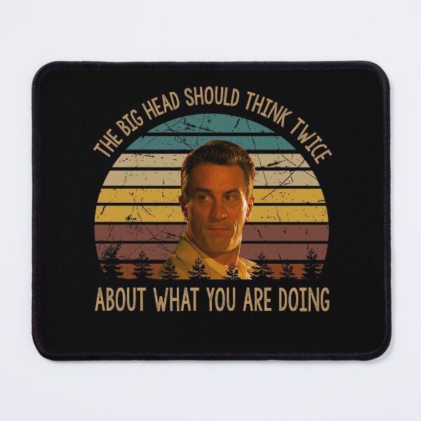Item preview, The big head should think twice poster designed and sold by Barros1164.