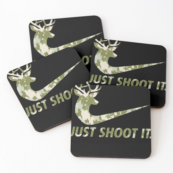 Item preview, Just Shoot It Funny Hunting Nike Deer Fashion Essential T-Shirt designed and sold by DennisGarner.