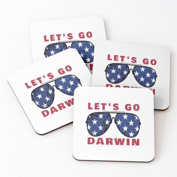 Item preview, Let's Go Darwin - Funny Sarcastic Saying designed and sold by Delandor.