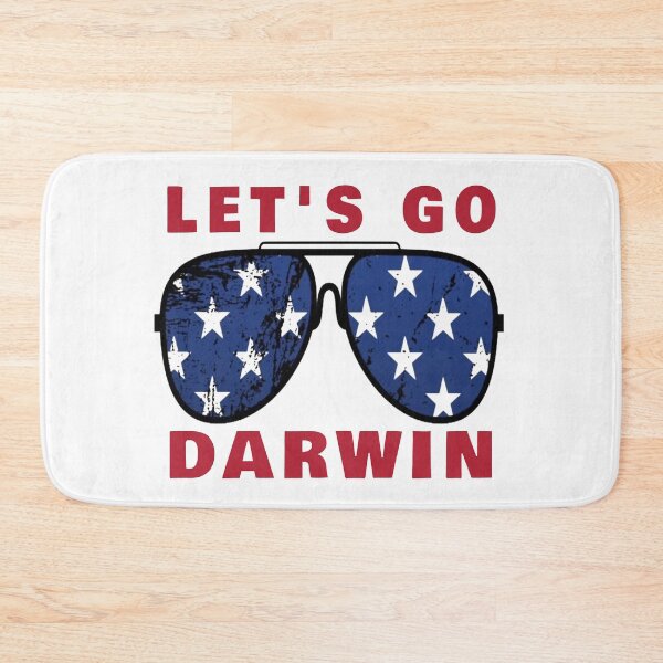 Item preview, Let's Go Darwin - Funny Sarcastic Saying designed and sold by Delandor.
