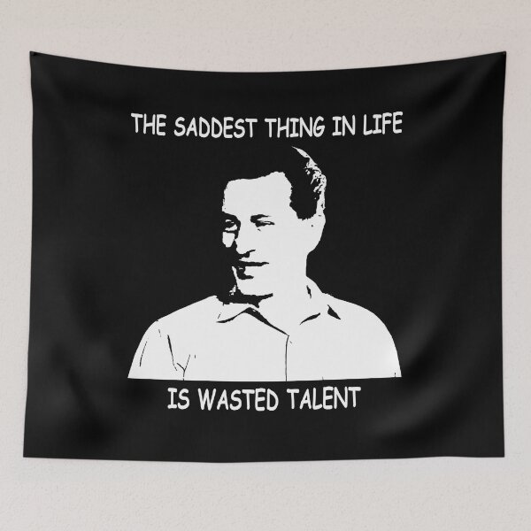Item preview, Painting art vintage the saddest thing in life is wasted talent designed and sold by Barros1164.