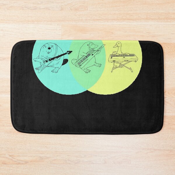 Item preview, Keytar Platypus Venn Diagram Essential T-Shirt designed and sold by DennisGarner.