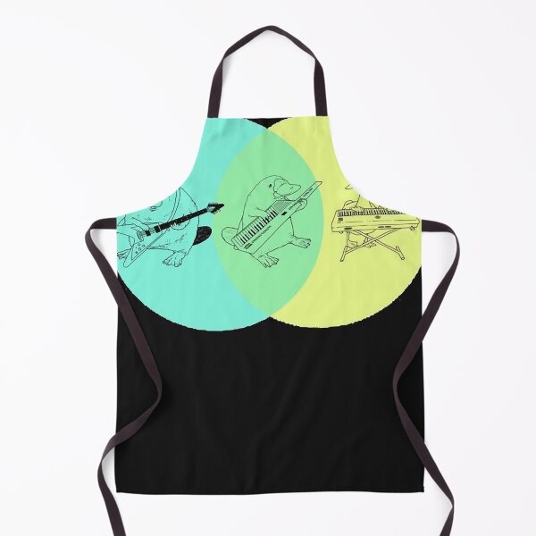 Item preview, Keytar Platypus Venn Diagram Essential T-Shirt designed and sold by DennisGarner.