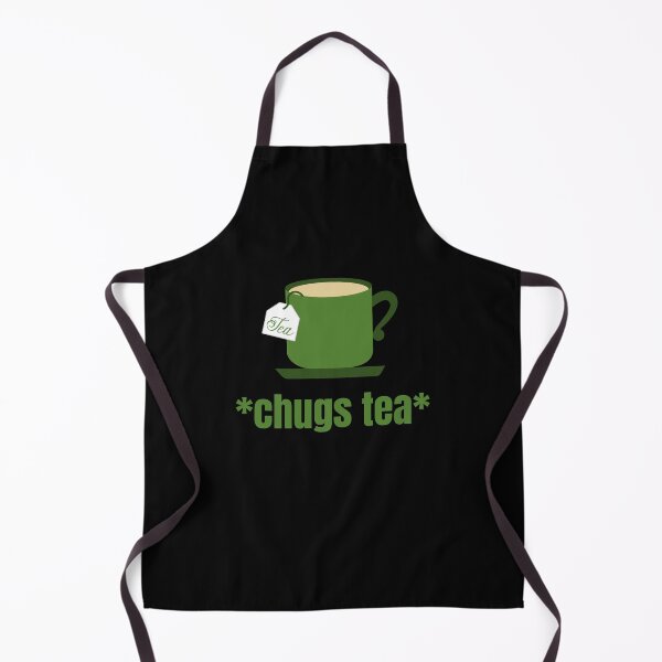Item preview, *Chugs Tea* Funny Tea Meme designed and sold by Nathalie Aynié.