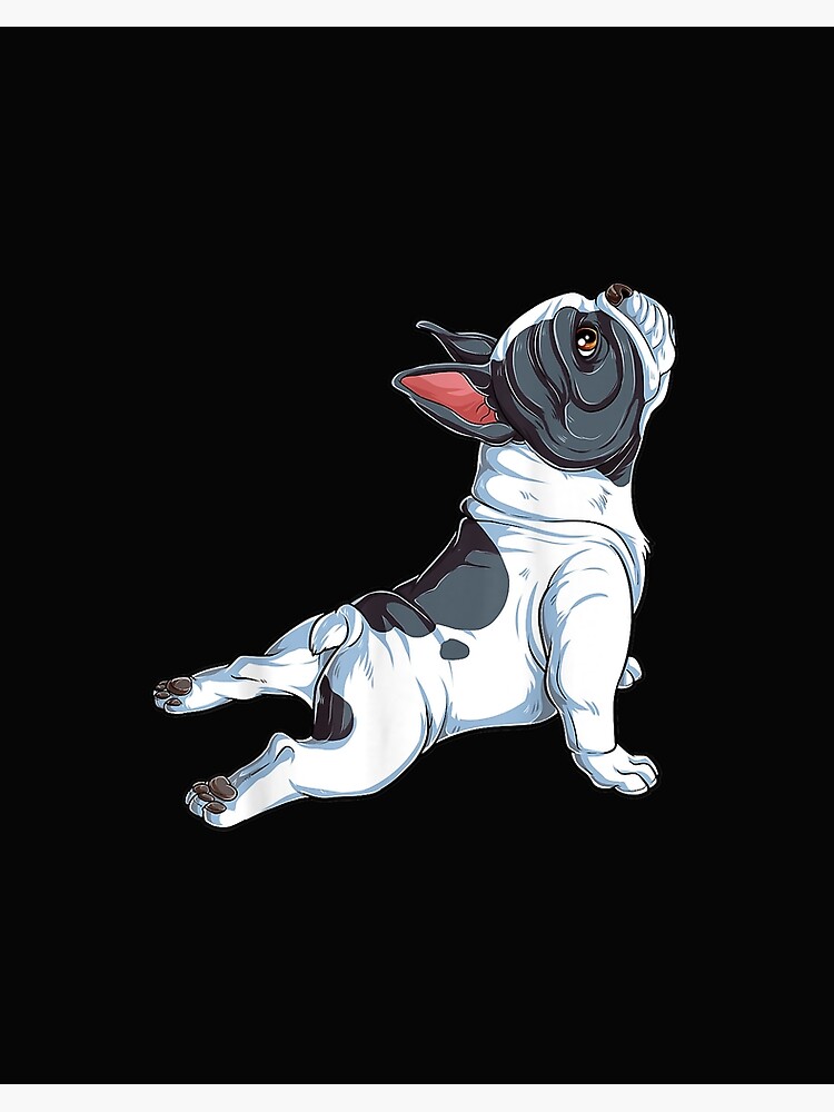 French Bulldog Yoga T Shirt Frenchie Namaste Men Funny Gift