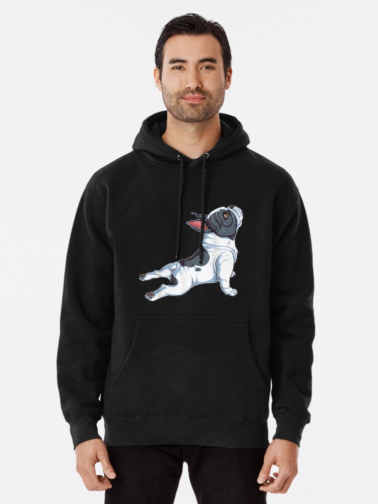 French Bulldog Yoga T Shirt Frenchie Namaste Men Funny Gift