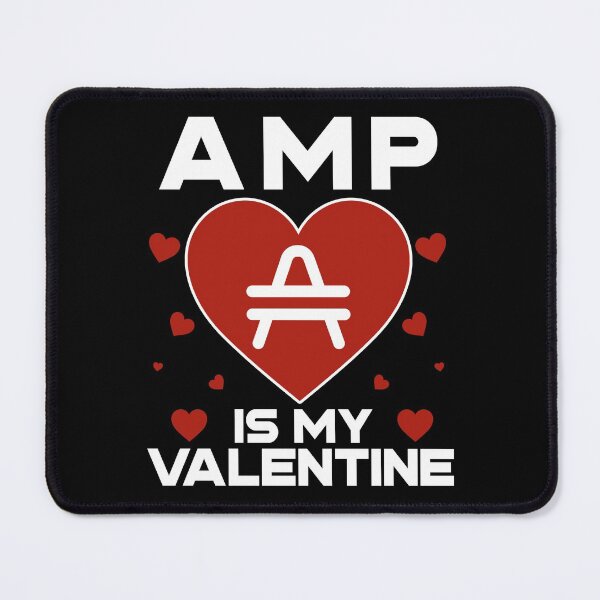 Item preview, AMP Is My Valentine Coin To The Moon Crypto Token Cryptocurrency Blockchain Wallet HODL designed and sold by AdamRoberts90.