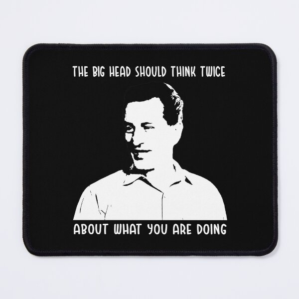 Item preview, The big head should think twice graphic character designed and sold by Barros1164.