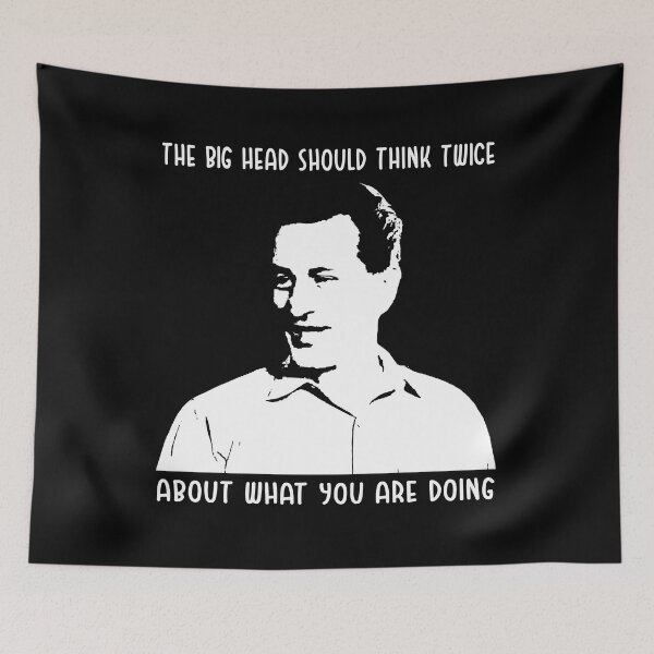 Item preview, The big head should think twice graphic character designed and sold by Barros1164.