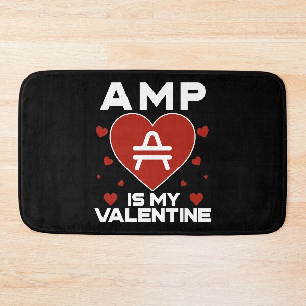 Item preview, AMP Is My Valentine Coin To The Moon Crypto Token Cryptocurrency Blockchain Wallet HODL designed and sold by AdamRoberts90.