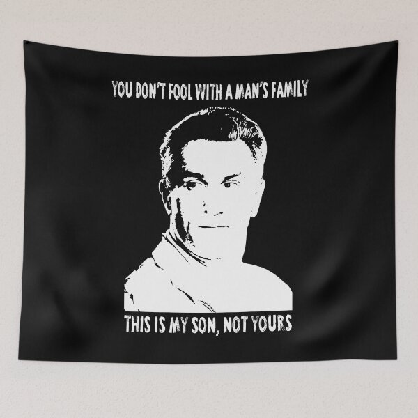 Item preview, You don't fool with a man;s family poster designed and sold by Barros1164.