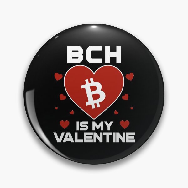 Item preview, Bitcoin Cash Is My Valentine BCH Coin To The Moon Crypto Token Cryptocurrency Blockchain Wallet HODL designed and sold by AdamRoberts90.