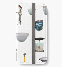 Love to Bake! - white background iPhone Wallet/Case/Skin