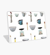 Love to Bake! - white background Laptop Skin