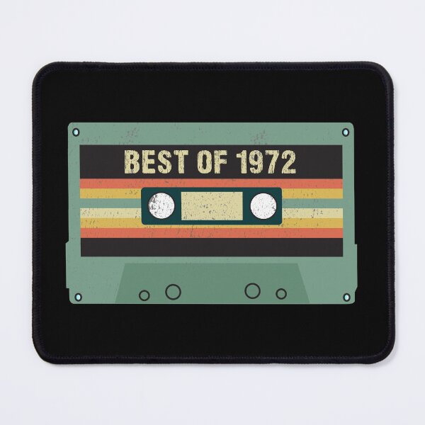 Item preview, Best of 1972 Vintage Retro 50th Birthday Gift for Dad Mom designed and sold by TastefulTees.