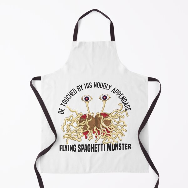 Item preview, Be touched by his noodly appendage FSM Atheist designed and sold by alltheprints.
